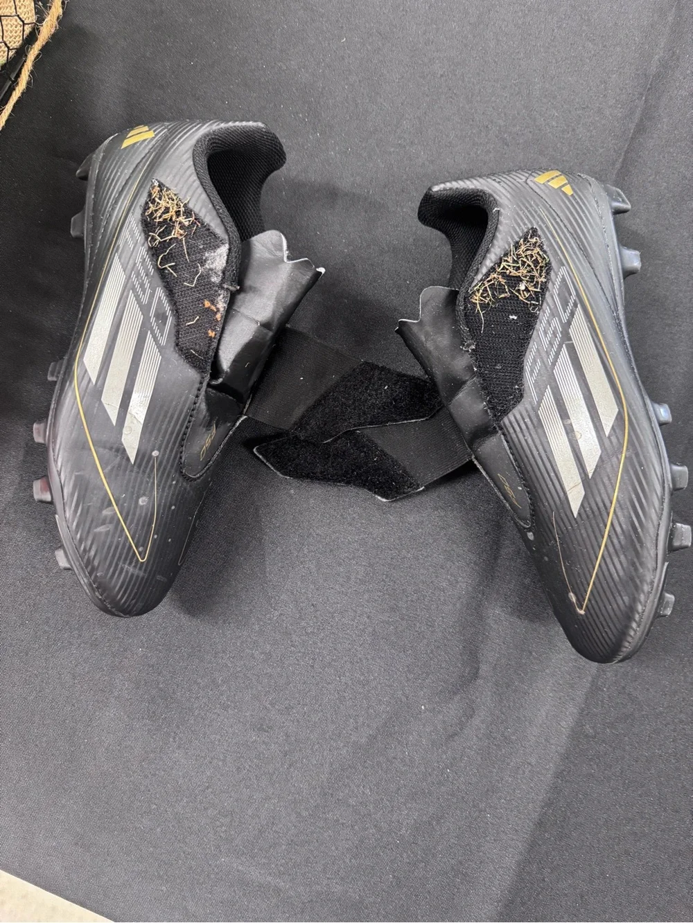 Adidas F50 Black Soccer Cleats – Pre-Owned